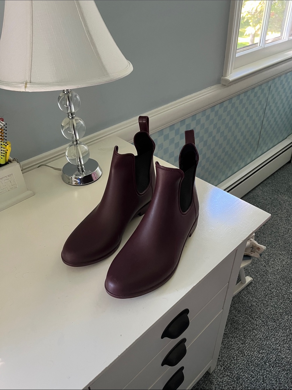 J Crew Chelsea rain boots